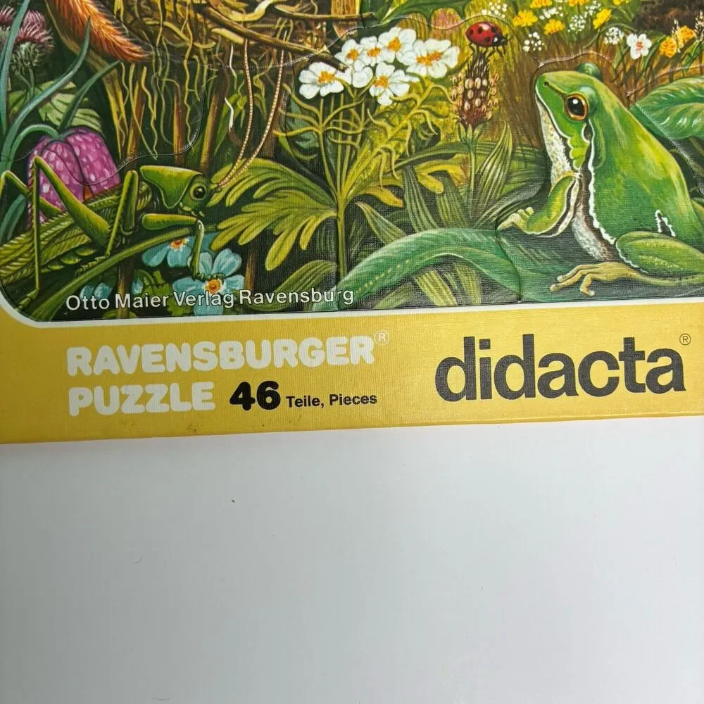 1983 Ravensburger See Inside Didacta Puzzle 
